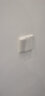 西蒙（SIMON）开关插座面板E6系列雅白色86型暗装墙壁插座带开关USB网络空调 空白面板 实拍图