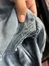 皮尔卡丹（pierre cardin）【潮流刺绣】夹克男秋季修身休闲商务宽松外套蓝色2XL 实拍图