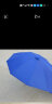 菲享 电动车遮阳伞电动车遮阳雨棚电瓶车防晒伞电动车伞 纯色深蓝+C支架 实拍图