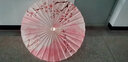 毕六福 油纸伞古风防晒防雨手工实用男女汉服雨伞可定制图案30天工期 十里桃花(无味+4代伞杆) 100cm满穿加沙 实拍图