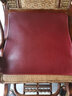 原牧 头层水牛皮凉席红木沙发垫 夏季牛皮坐垫椅垫子 单张 红棕整张无拼 60*60cm 实拍图