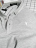 花花公子（PLAYBOY）长袖T恤男翻领秋冬季男装潮流男士polo打底衫纯色宽松休闲上衣服 实拍图