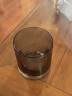摩登主妇高级感玻璃杯家用ins啤酒杯女酒杯水杯高颜值威士忌杯子 威士忌酒杯灰色 250ml 实拍图