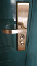 意利原子锁具全不锈钢防盗门锁面板防盗门把手假手多功能面板 前固型面板 右开 实拍图