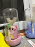 usmile笑容加 儿童电动牙刷U型刷 1-3岁宝宝口含式软毛牙刷 防蛀刷头 小恐龙浅桃粉 儿童礼物 实拍图