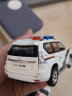 翊玄玩具警车玩具合金玩具车模1/32救护车男孩儿童宝宝仿真玩具小汽车 丰田普拉多霸道警车 实拍图