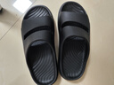 李宁反伍SLIDE OG拖鞋男鞋2025夏季篮球潮流透气柔软凉鞋ABTV007 黑巧褐-2 39.5 (245mm) 实拍图