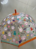 DJECO 雨伞儿童彩虹伞拱形手动亲子变色长柄透明女童男童机器人幼儿园 儿童透明雨伞-森林DD04706 实拍图