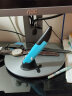品怡 2.4G无线鼠标笔 个性创意立式笔形鼠标 电脑手写笔鼠 掌中鼠标 湖蓝 实拍图