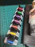 【全网低价】旗牌（Shachihata）Artline 办公文具财务小巧趣味六角多彩手帐印台印泥盒 朱红色 NI-RV-OR美术写生 实拍图
