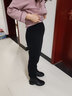 幻黛加绒运动裤女冬季棉裤加厚仿羊羔绒宽松束脚哈伦裤外穿休闲裤子潮 黑色(羊羔绒) M【建议98-108斤】 实拍图