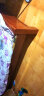 迪美尔 新中式实木床现代简约主卧室家用高箱收纳储物新婚双人大床 海棠色实木床 1800mm*2000mm支架结构 实拍图