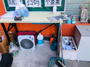 迈亚家具折叠桌电脑桌办公会议培训桌简易桌长方形摆摊桌子学习书桌长条桌 白橡色-单层-100*50*75cm 实拍图