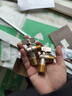 老铜匠304不锈钢波纹管4分金属防爆软管热水器专用进水管冷热高压 红蓝球阀1对 实拍图