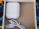 野蔷薇【华强北五代】Air适用苹果蓝牙耳机真无线双耳降噪运动iphone15/14/13/12华为vivo荣耀安卓 【旗舰版白色】智能触摸+磨砂 实拍图