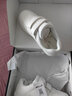 百丽童鞋儿童板鞋小白鞋男女童透气运动鞋春秋校园休闲鞋 白色36码 实拍图