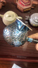 铸荣堂 银公杯纯银手工999足银公道杯茶海分茶器茶杯功夫茶具配件零配 小碎点侧把公道杯  约185g  250ml 晒单实拍图