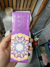 博士伦美瞳 彩色隐形眼镜日抛 大小直径男女近视隐形眼镜 蕾丝炫眸美瞳日抛10片迷紫 双色紫750度 实拍图