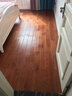 帝诺居 橡木实木地板柚木色原木本色家用卧室耐地热暖锁扣地板地暖 B072橡木柚木色910X95平扣 实拍图