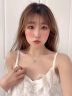 纪蔻（JESCAKOO） 一鹿有你跳动的心项链女足银锁骨链项链送女友老婆结婚 白金白锆 实拍图