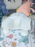 taoqibaby定型枕新生婴儿枕头宝宝0一1岁内幼儿防惊跳搂睡觉安全感神器安抚 定型枕【睡头型】 软管蓝 实拍图