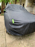 牧安 专用于宝马3系车衣5系车罩7系x1x3x4x5x6 320li防晒防雨牛津布车套隔热遮阳夏季 黑色 实拍图