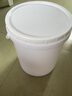 佳叶塑料桶螺旋桶防潮农资肥料包装桶加厚钓鱼桶乳胶油漆收纳桶储水桶 18L-白色-非食品级 实拍图