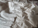 欧莎（OSA）【丝滑般光泽凉爽】短袖雪纺衬衫女士上衣设计感小众衬衣夏季新款 白色 XL 实拍图