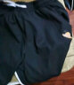 稻草人（MEXICAN）长袖套装男2022秋季圆领印花卫衣长袖体恤青少年休闲衣服两件套男秋装 黑色 XL 实拍图