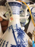 陶沁泉景德镇陶瓷器中式白酒酒具套装酒壶酒杯酒盅酒器温酒壶 竹影酒具一斤配4个杯子 实拍图