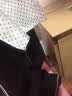 奥林龙（OrLinDragon）夏季薄款中老年男士休闲裤男高腰宽松商务休闲直筒免烫爸爸长裤子 黑色+黑色 【夏季薄款】 33 【2尺6腰围】 实拍图