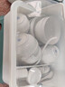 景航 90头碗碟套装餐具陶瓷器家用餐具套装菜盘子礼品碗筷吃饭碗具 九十头金枝（汤碗配置） 实拍图