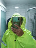智汇反光雨衣交通雨衣雨裤套装电动车外卖防暴雨防汛环卫分体式冬季加厚棉雨衣 荧光绿【普通款150DPU】 XL号（适合身高170-175cm） 实拍图
