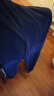 稻草人春秋季运动裤男长裤收口束脚裤男士宽松休闲长裤针织卫裤男跑步 深蓝色(加绒)WK002 XL(建议140-155斤) 实拍图