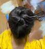 梦逸古风黑檀木发簪挽月手工古典发簪黑檀木簪子汉服配饰发钗盘头发饰 龙角配精美礼盒 黑檀木 实拍图