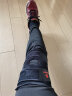 狂迷（kuangmi） 运动护膝户外跑步登山篮球护膝透气舒适男女 单只装 双弹簧-单只装 实拍图