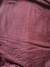 浪莎秋衣秋裤男内衣莫代尔棉竹纤维基础内衣木代尔男士薄款内衣套装 圆领-酒红 XL /175码 实拍图