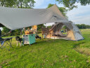 骆驼户外帐篷防潮垫自动充气垫子便携加厚气垫露营床A8W05002-1深咖啡 实拍图