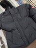 NASALIKE官方棉服男冬季保暖假两件连帽棉衣羽面包绒服男士防寒外套棉袄子 灰色 3XL （建议150-165斤） 实拍图