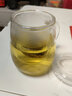 CLITON玻璃杯泡茶杯加厚耐热带过滤茶水分离水杯家用办公红绿茶杯茶道杯 实拍图
