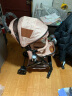 flykids婴儿推车超轻便携口袋伞车可坐躺宝宝车可上飞机避震换向折叠童车 单向款淡雅粉 实拍图