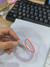 中国黄金（CHINA GOLD）冰透紫罗兰玉髓手镯女款冰种荔枝冻玛瑙玉镯子送妈妈老婆生日礼物 紫罗兰【54-56mm】 实拍图