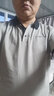 貉 短袖t恤男韩版夏季纯色棉T恤翻领polo青年体恤半袖衣服打底衫男 卡其色 3XL 实拍图