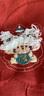 哈尼手工（HoneyDIY）哈尼 醒狮平安符diy护身符十字绣汽车手工自绣送男友平安符 猪年年挂绳款含薰衣草绣绷礼盒 实拍图