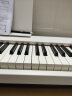 罗兰成人儿童学习考级入门蓝牙电钢琴FP30X数码88键重锤智能电子钢琴 FP30X白色主机+单踏板 实拍图