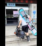 乐凯奇（LECAGE）单板滑雪板饺子皮双肩滑雪背包保护套收纳包防划滑雪收纳装备 2032 146*35CM 实拍图
