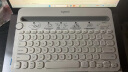 罗技（G）键盘/无线键盘 多设备蓝牙键盘 安卓手机电脑平板IPAD 时尚超薄键盘 K480白色 晒单实拍图
