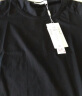 艾路丝婷夏装新款T恤女短袖上衣韩版修身体恤TX3560 V领浅蓝色 S 实拍图