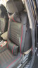 翰静2025新款汽车坐垫全包围四季通用皮座垫五座小车免拆汽车座套适于 黑红色 东南DX7DX3宝沃BX7BX5汉腾X7 X5 实拍图
