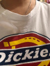 dickiesDickies 时尚字母LOGO印花短袖T恤 DK007087   白色 S 实拍图